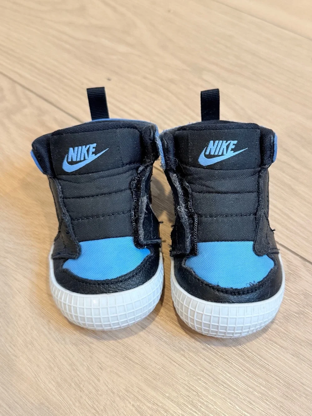EUC Baby Nike Air Jordans Crib Shoes 3C